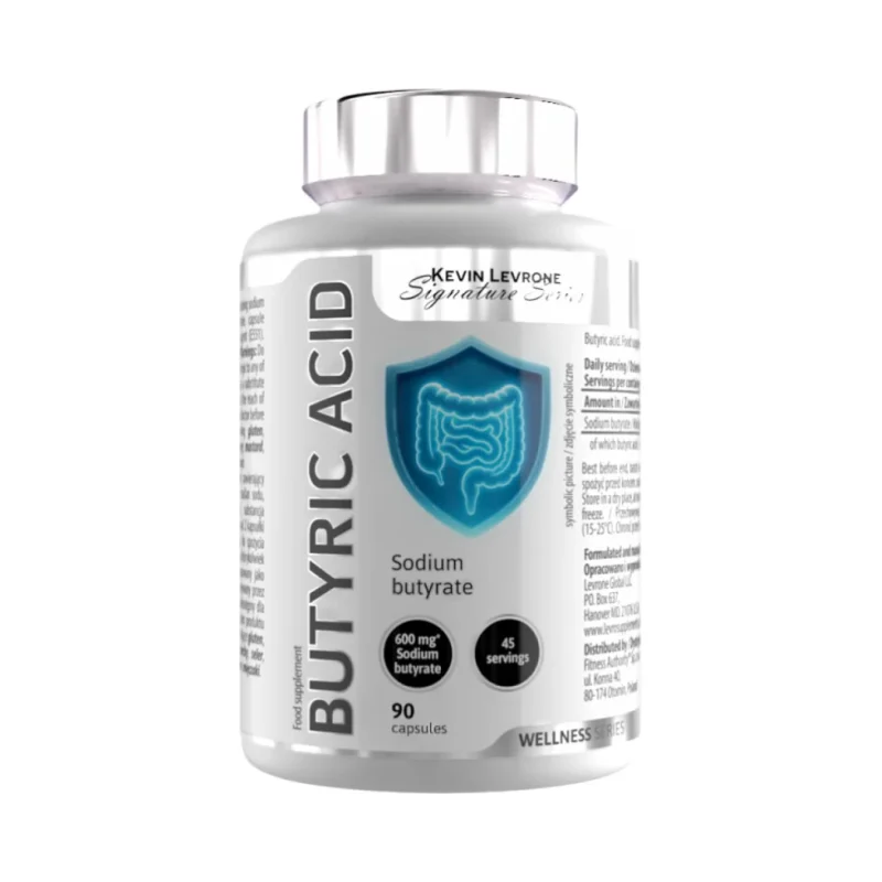 Levrone Wellness Butyric Acid 300 mg (45 дози) / 90 капсули - Kevin Levrone