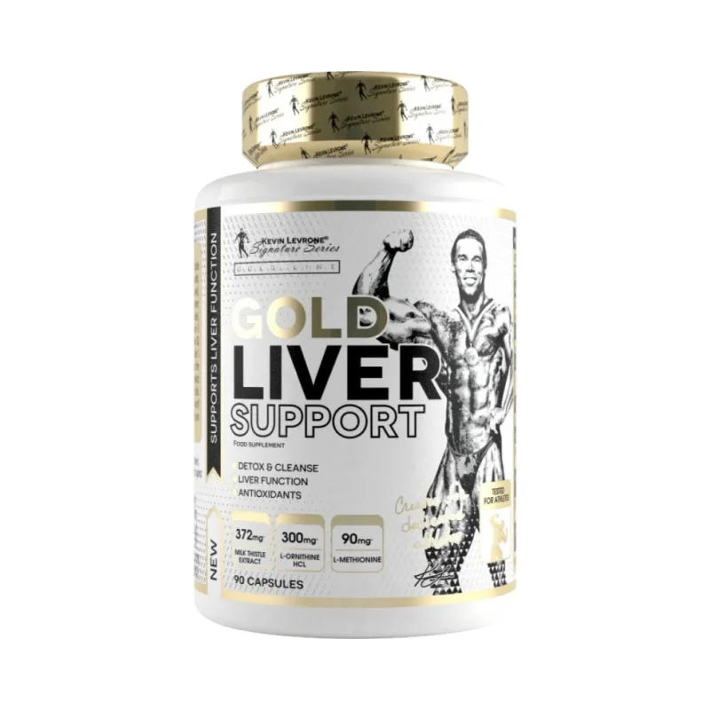 Gold Liver Support | Detox & Cleanse (30 дози) / 90 капсули - Kevin Levrone