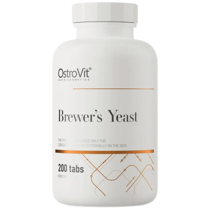 Brewer's Yeast 400 mg / 200 Таблетки, 66 дози