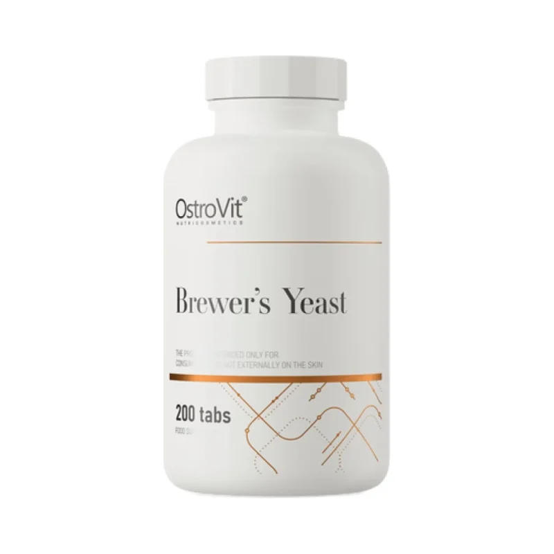 Brewer's Yeast 400 mg / 200 Таблетки, 66 дози - OstroVit