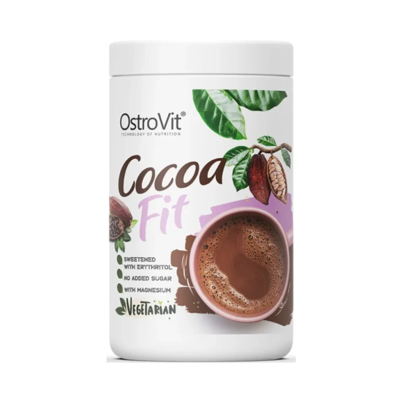 Cocoa Fit / Healthy Cocoa Drink / 500 грама, 25 дози - OstroVit