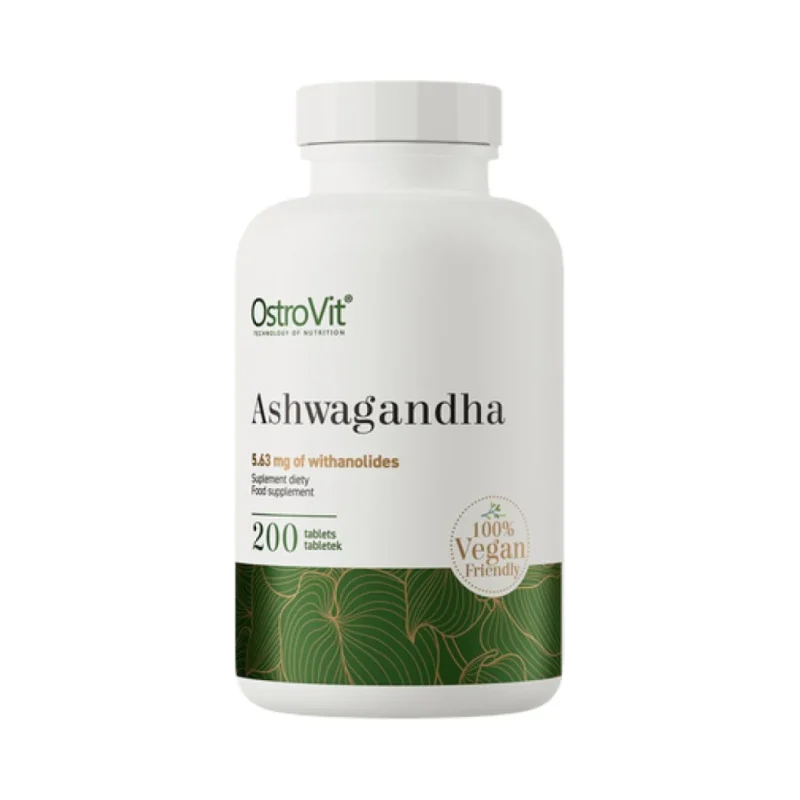 Ashwagandha Extract 375 mg / 200 Таблетки, 200 дози - OstroVit