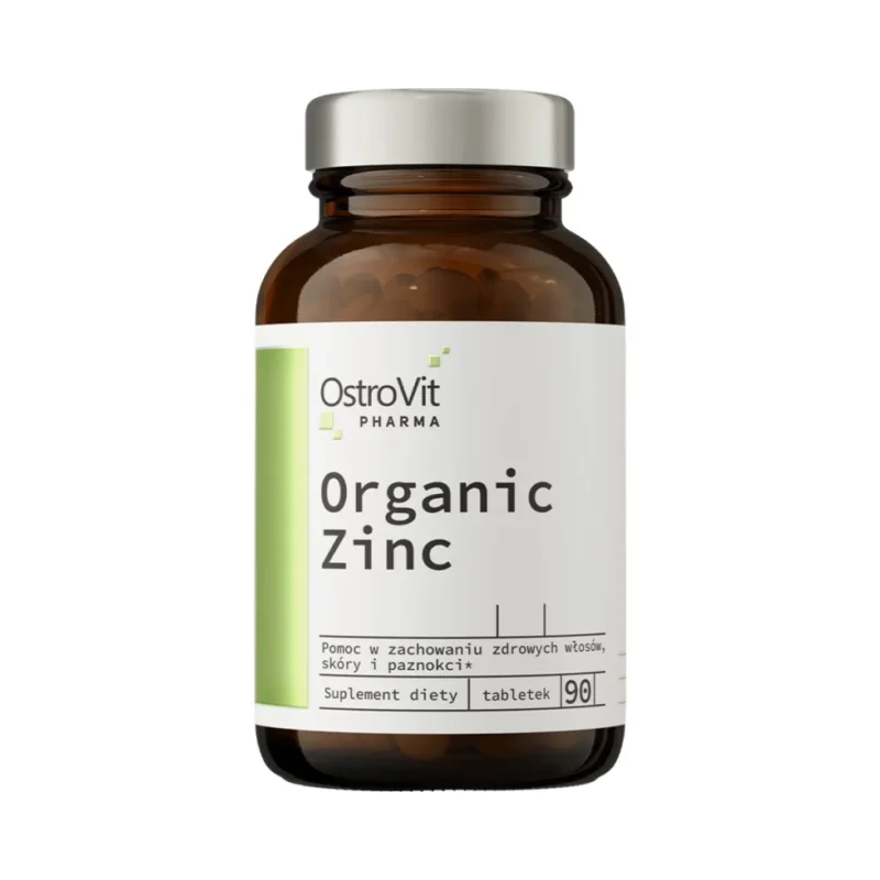Organic Zinc Picolinate 15 mg / 90 Таблетки, 90 дози - OstroVit