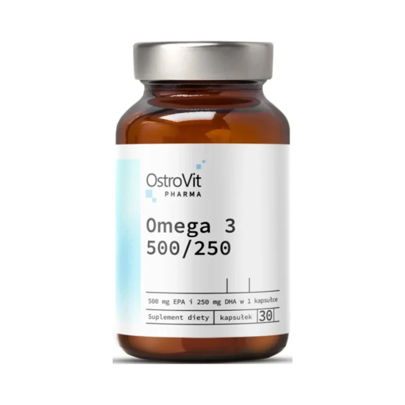 Omega 3 500/250 / 30 Гел капсули, 30 дози - OstroVit