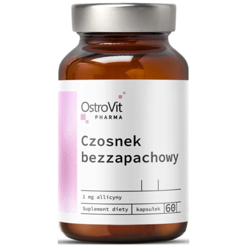 Odorless Garlic 1000 mg / 60 Гел капсули, 60 дози