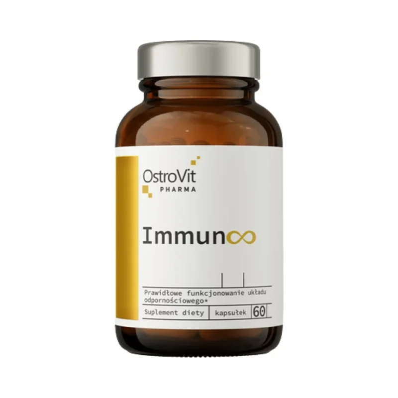 Immun∞ | with Garlic, Elderberry & Echinacea / 60 капсули, 30 дози - OstroVit