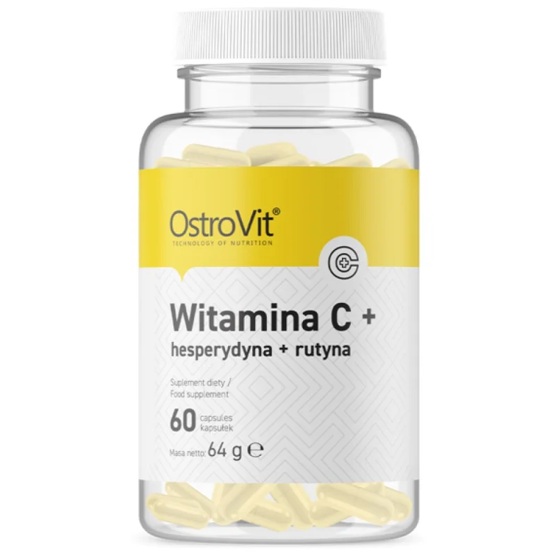 Vitamin C + Hesperidin + Rutin / 60 капсули, 60 дози