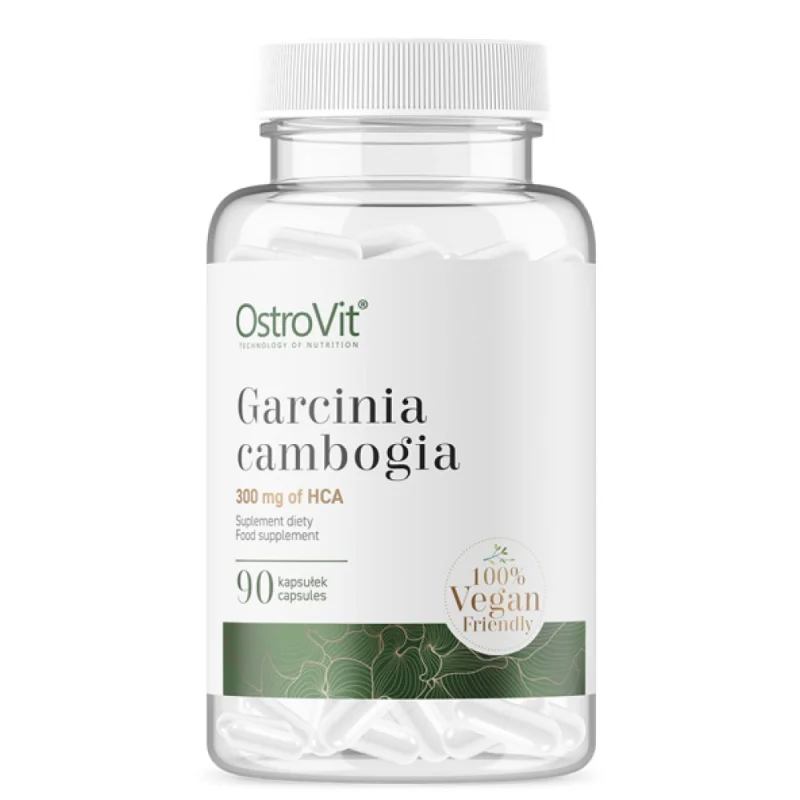 Garcinia Cambogia 500 mg - 60% HCA / Vege / 90 капсули, 90 дози