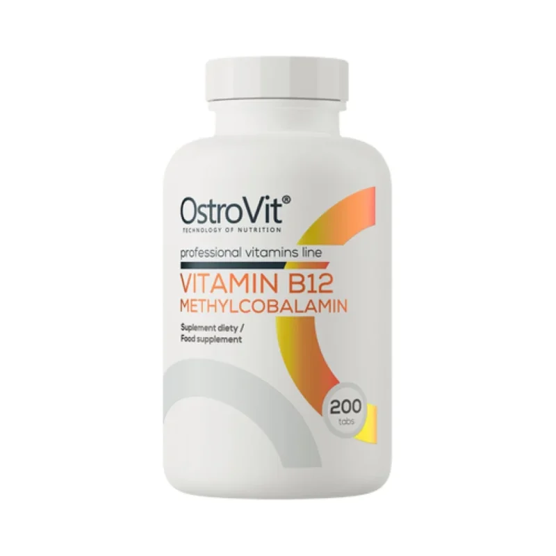 Vitamin B12 / Methylcobalamin 400 mcg / 200 Таблетки, 800 дози - OstroVit