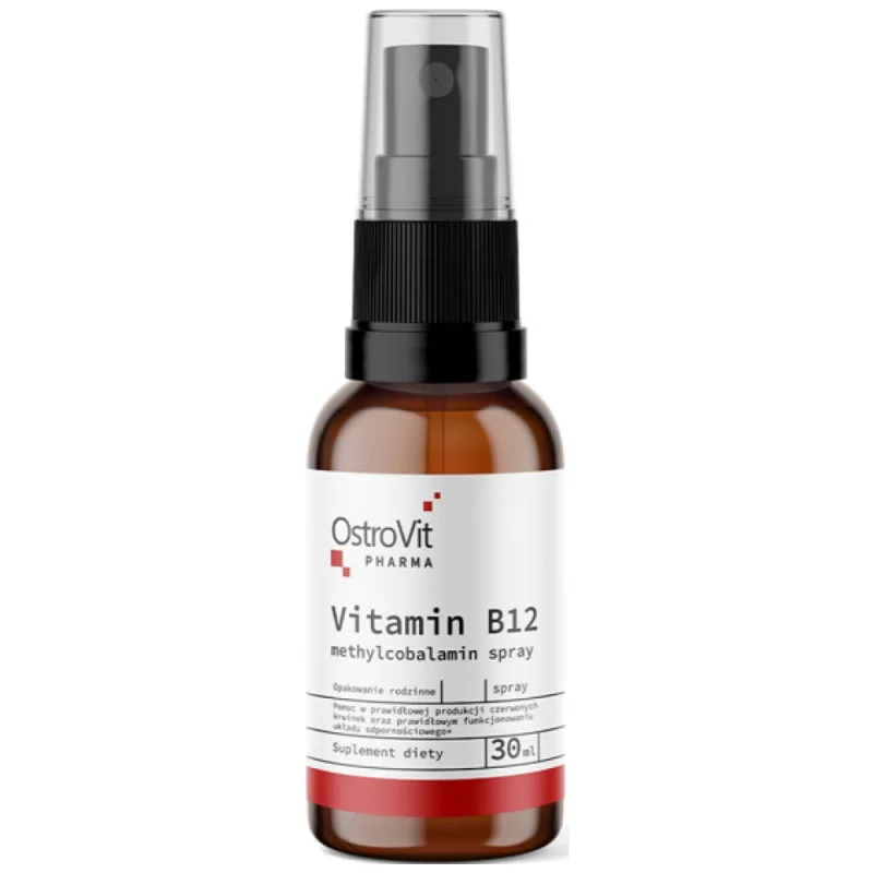 Vitamin B12 Methylcobalamin 100 mcg Spray / 30 мл, 283 дози