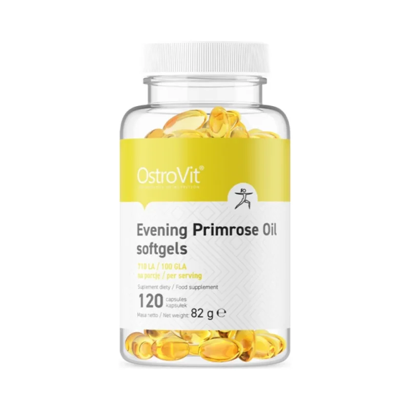 Evening Primrose Oil 500 mg / 120 Гел капсули, 60 дози - OstroVit