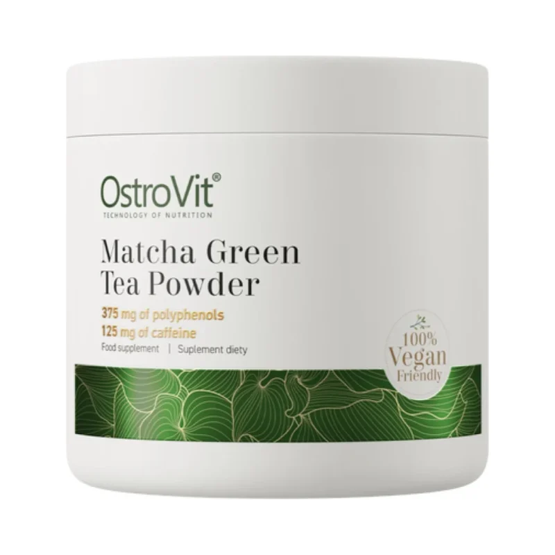 Matcha Green Tea Powder / 100 грама, 40 дози - OstroVit