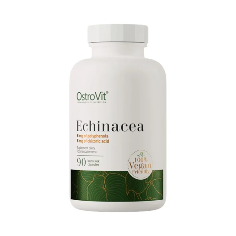 Echinacea 400 mg / Vege / 90 капсули, 90 дози - OstroVit