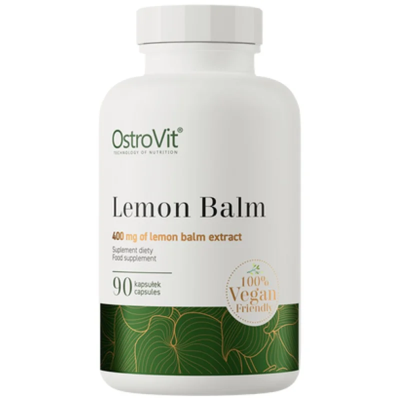 Lemon Balm 400 mg | Vege - Маточина / 90 капсули, 90 дози