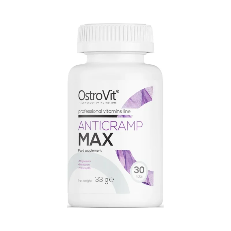 AntiCramp MAX / 30 Таблетки, 30 дози - OstroVit