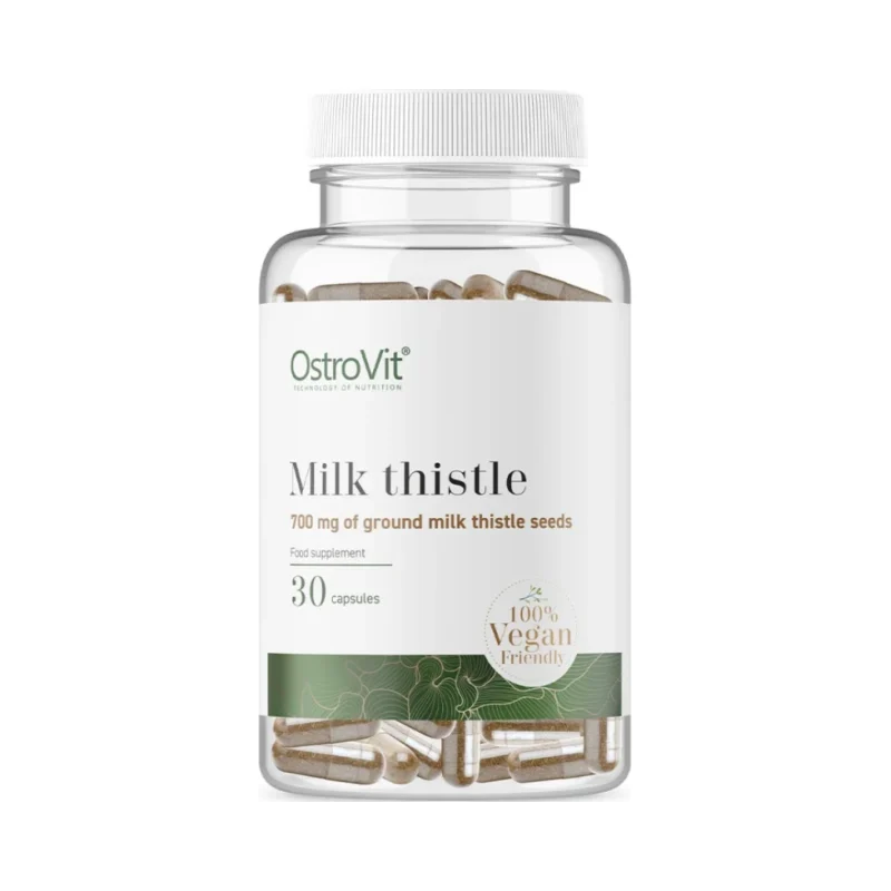 Milk Thistle 700 mg / Vege / 30 капсули, 30 дози - OstroVit