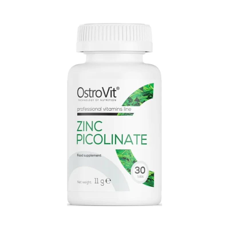 Zinc Picolinate 15 mg / 30 Таблетки, 30 дози - OstroVit