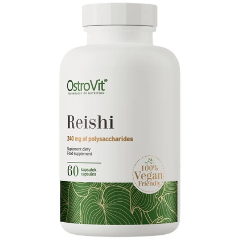 Reishi 600 mg | Vege / 60 капсули, 60 дози