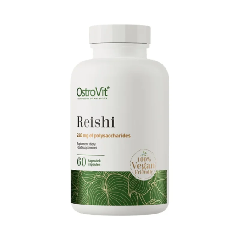 Reishi 600 mg | Vege / 60 капсули, 60 дози - OstroVit