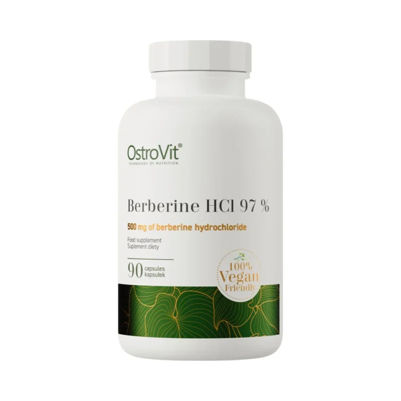 Berberine HCl 500 mg | 97% Berberis Root Extract / 90 капсули, 90 дози - OstroVit