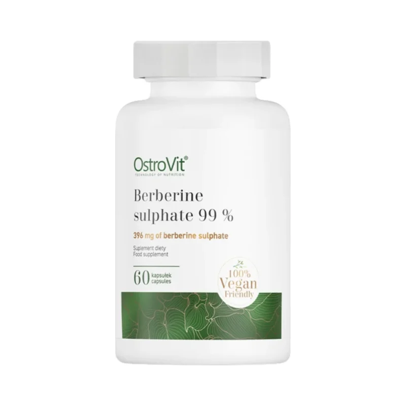 Berberine Sulphate 396 mg | 99% Berberis Root Extract / 60 капсули, 60 дози - OstroVit