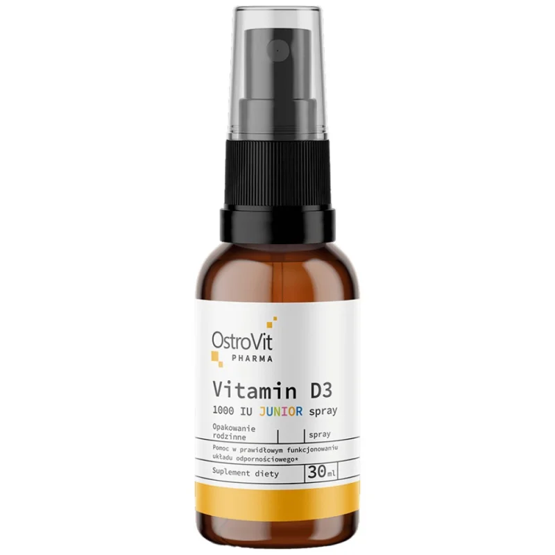 Vitamin D3 1000 IU | Junior Spray / 30 мл, 293 дози