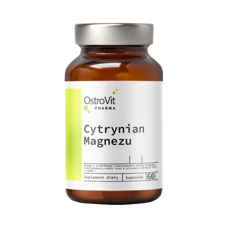 Pharma Magnesium Citrate / 60 капсули, 30 дози - OstroVit