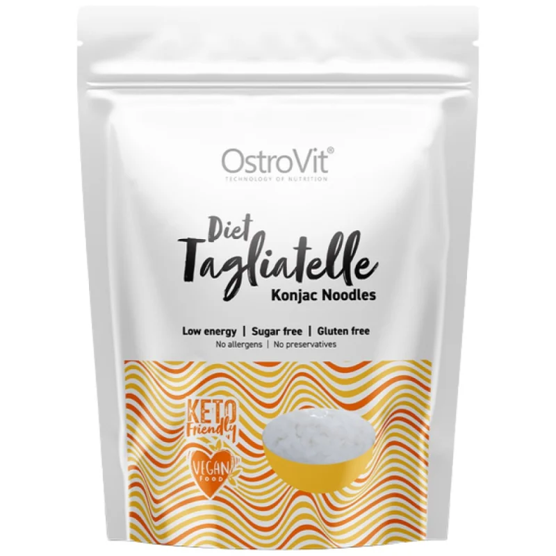 Diet Tagliatelle | Keto-Friendly Low-Calorie Konjac Noodles / 400 грама