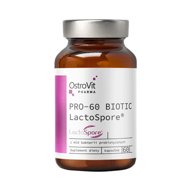 PRO-60 BIOTIC LactoSpore® | Probiotic / 60 капсули, 60 дози - OstroVit