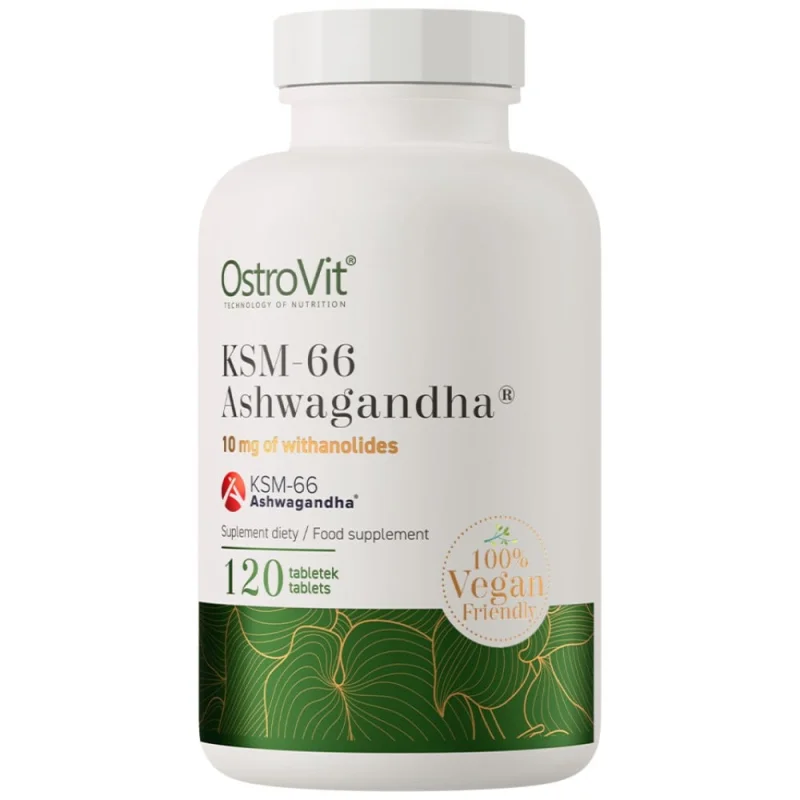 KSM-66 Ashwagandha 400 mg / 120 Таблетки, 120 дози