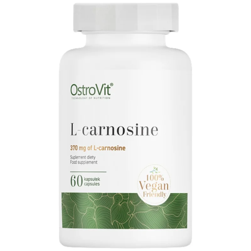 L-Carnosine 370 mg / 60 капсули, 60 дози