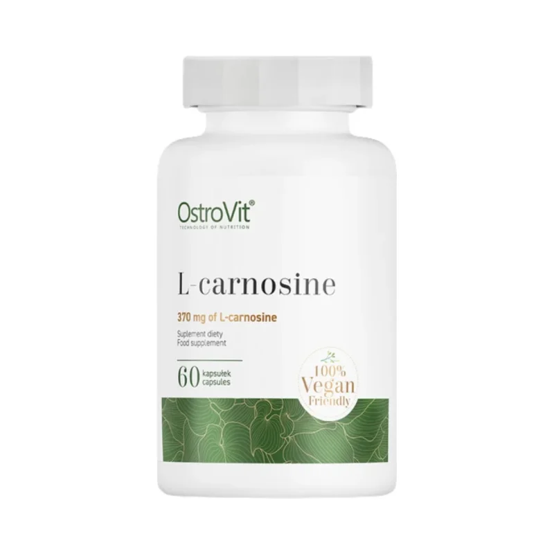 L-Carnosine 370 mg / 60 капсули, 60 дози - OstroVit