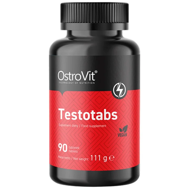 Testotabs | Testosterone Booster / 90 Таблетки, 30 дози