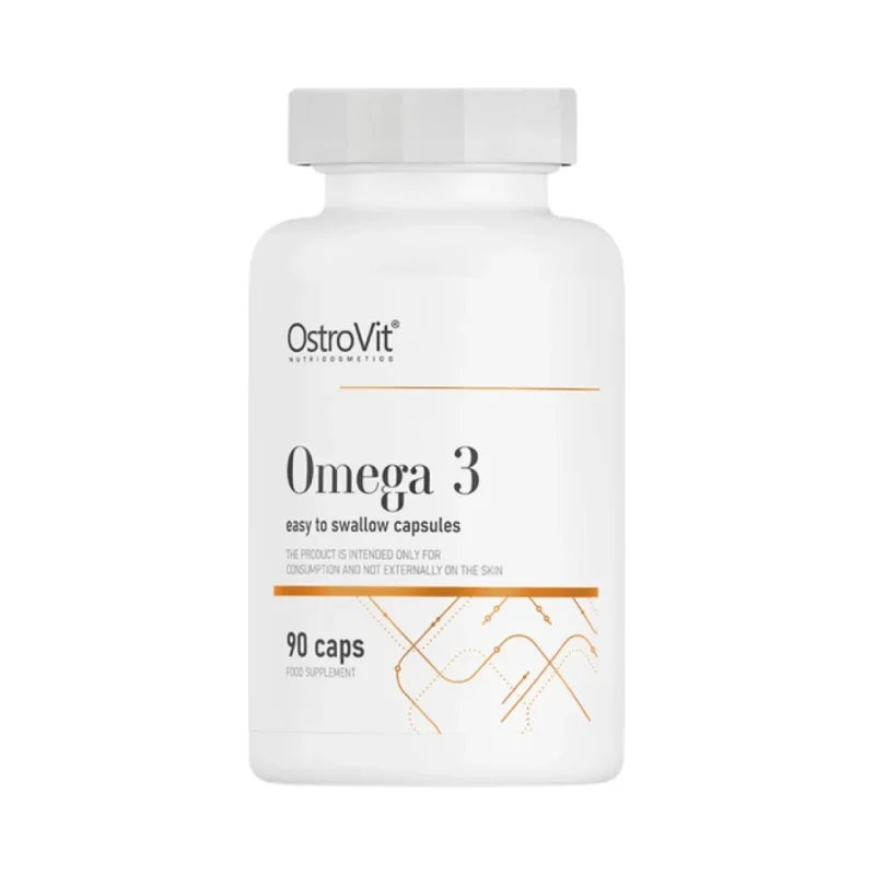 Omega 3 500 mg | Easy To Swallow / 90 Гел капсули, 45 дози - OstroVit