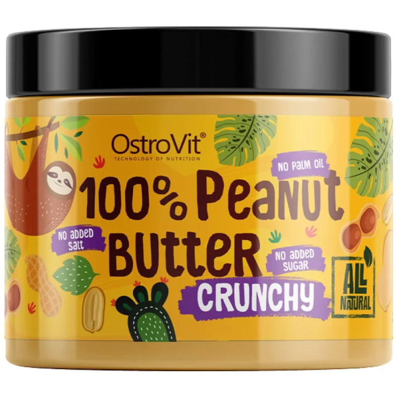 100% Peanut Butter Crunchy / 500 грама