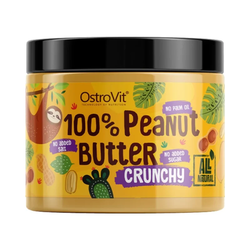 100% Peanut Butter Crunchy / 500 грама - OstroVit