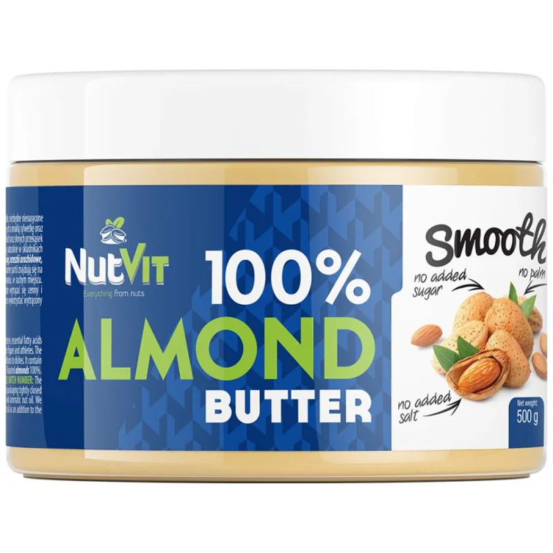 100% Almond Butter Smooth / 500 грама
