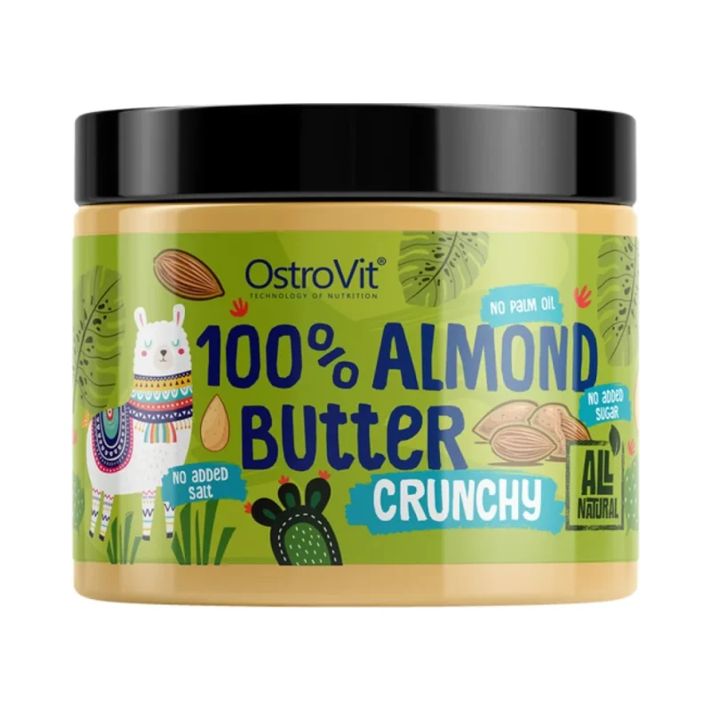 100% Almond Butter Crunchy / 500 грама - OstroVit