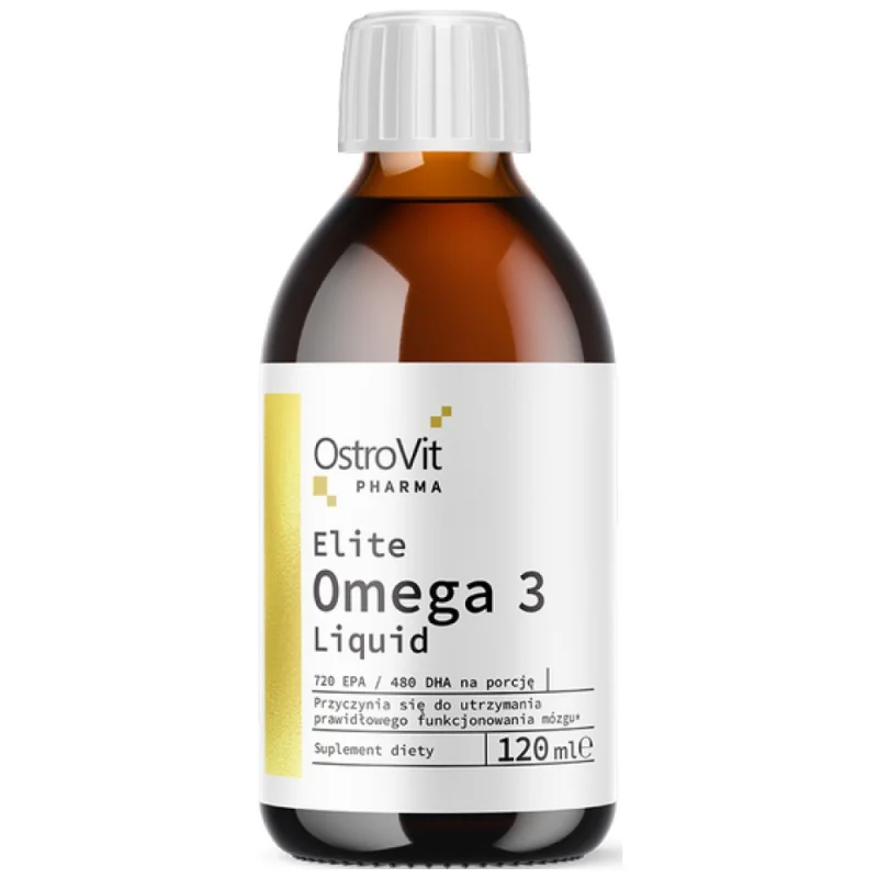Elite Omega 3 Liquid | 60% EPA + DHA / 120 мл, 60 дози
