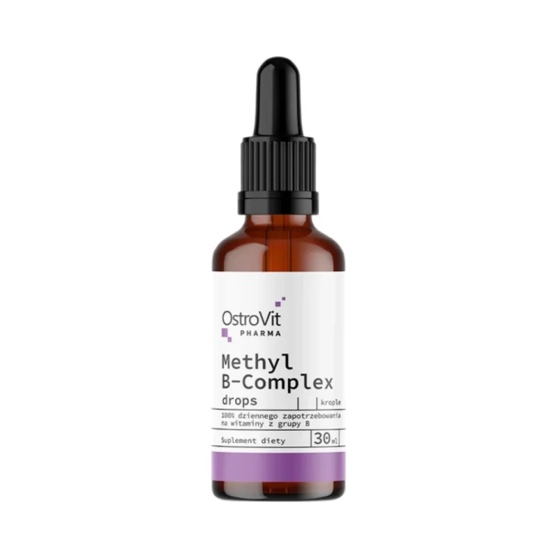 Methyl B-Complex Liquid Drops / 30 мл, 66 дози - OstroVit
