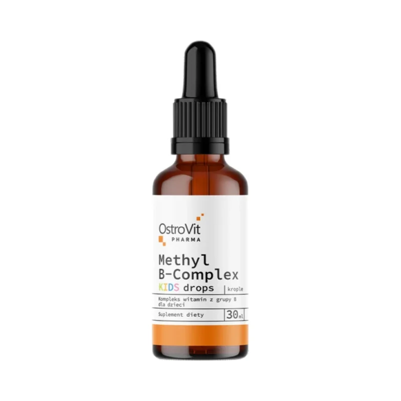 Methyl B-Complex Drops | for Kids / 30 мл, 132 дози - OstroVit