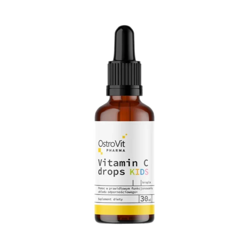 Vitamin C Drops | for Kids / 30 мл, 66 дози - OstroVit