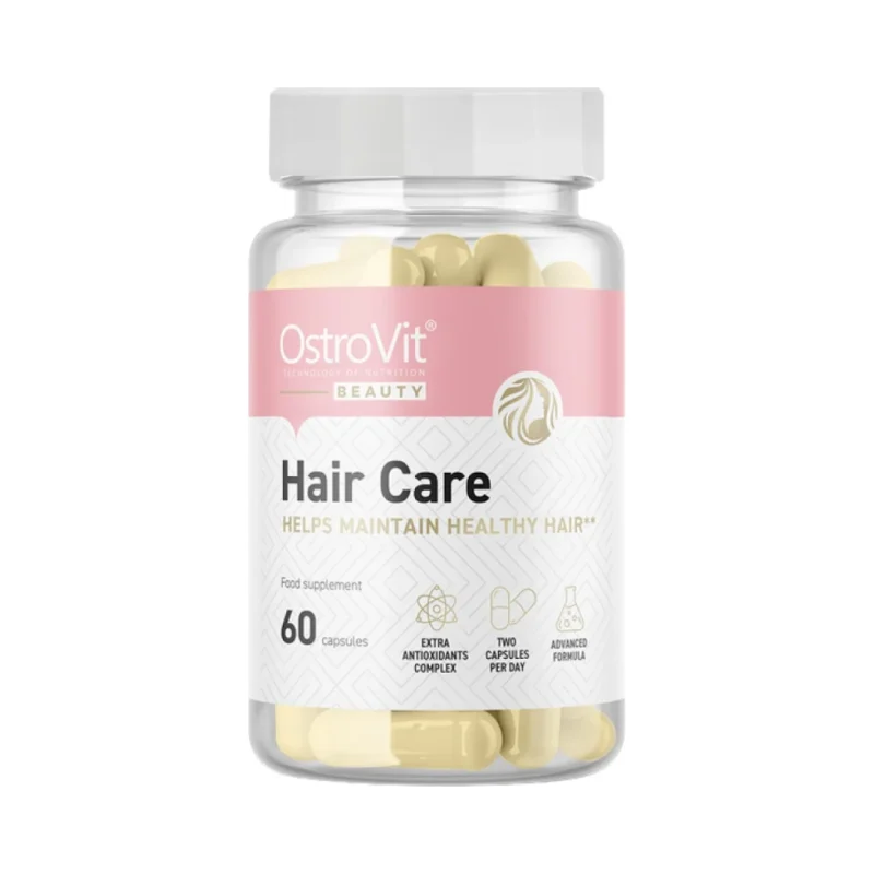 Hair Care | Women's Hair, Skin, Nails Beauty Formula / 60 капсули, 30 дози - OstroVit