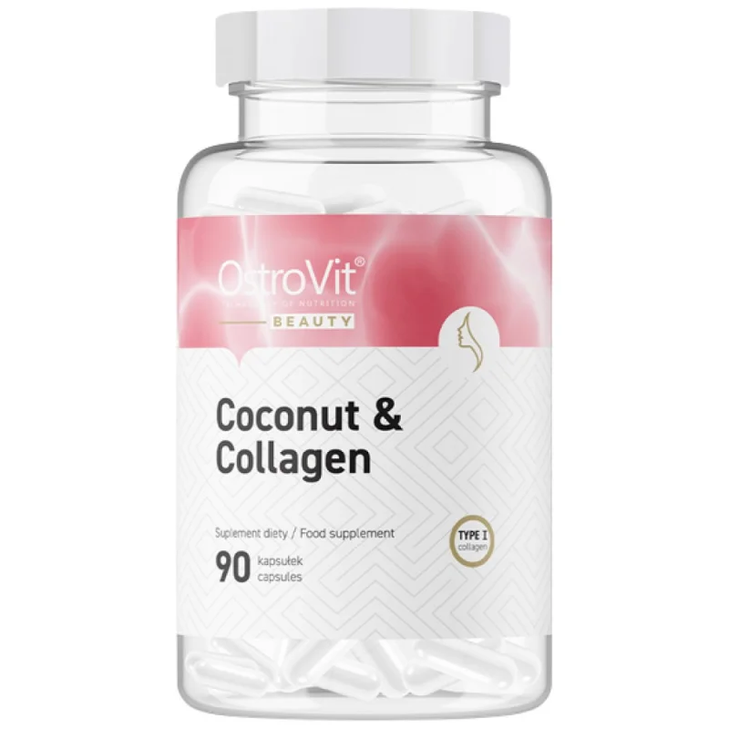 Coconut & Collagen | Marine Collagen with MCT / 90 капсули, 45 дози