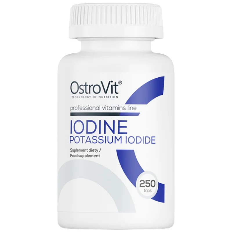 Iodine 400 mcg | Potassium Iodine / 250 Таблетки, 500 дози