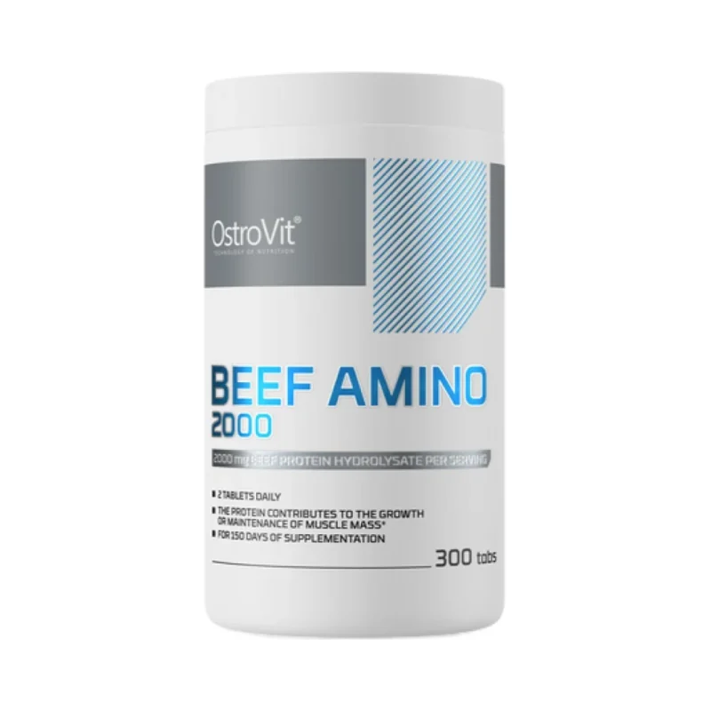 Beef Amino 2000 / 300 Таблетки, 150 дози - OstroVit