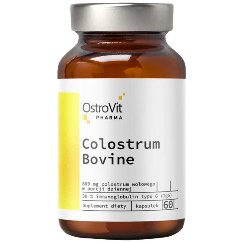 Colostrum Bovine 400 mg | 30% Immunoglobulin G / 60 капсули, 60 дози