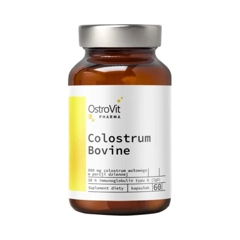Colostrum Bovine 400 mg | 30% Immunoglobulin G / 60 капсули, 60 дози - OstroVit