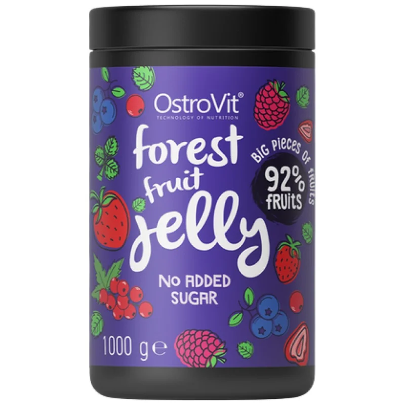 Forest Fruit Jelly | 92% Real Fruits ~ No Added Sugar / 1000 грама