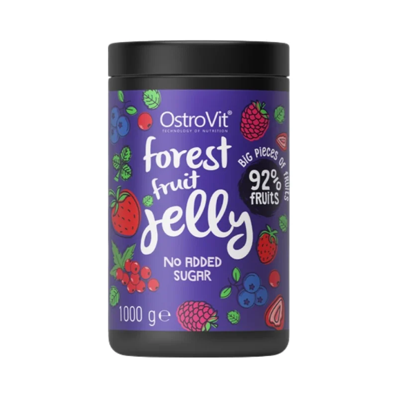 Forest Fruit Jelly | 92% Real Fruits ~ No Added Sugar / 1000 грама - OstroVit